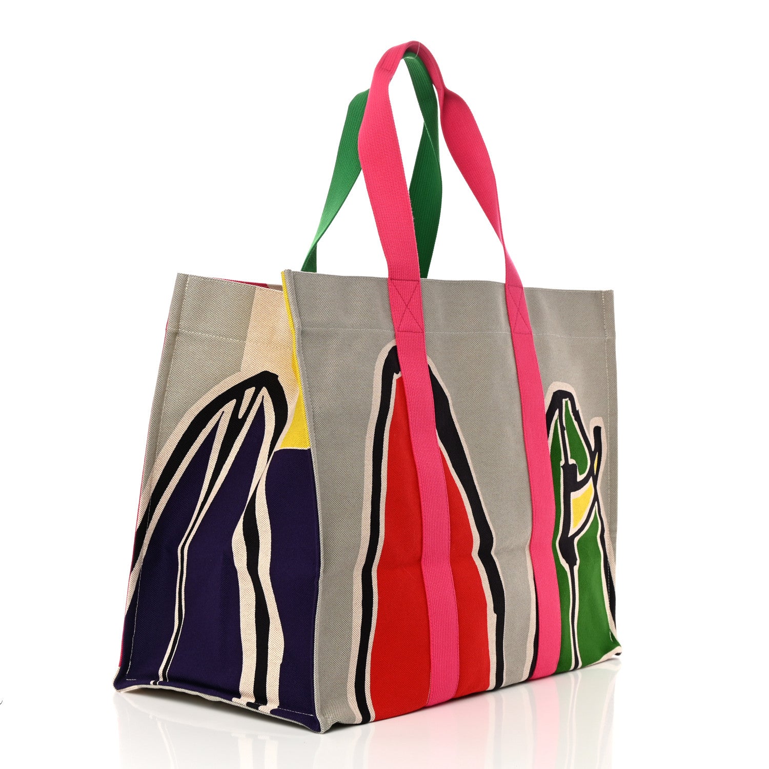 Hermes Cotton Canvas 3 Surfs Beach Bag 4 of 11