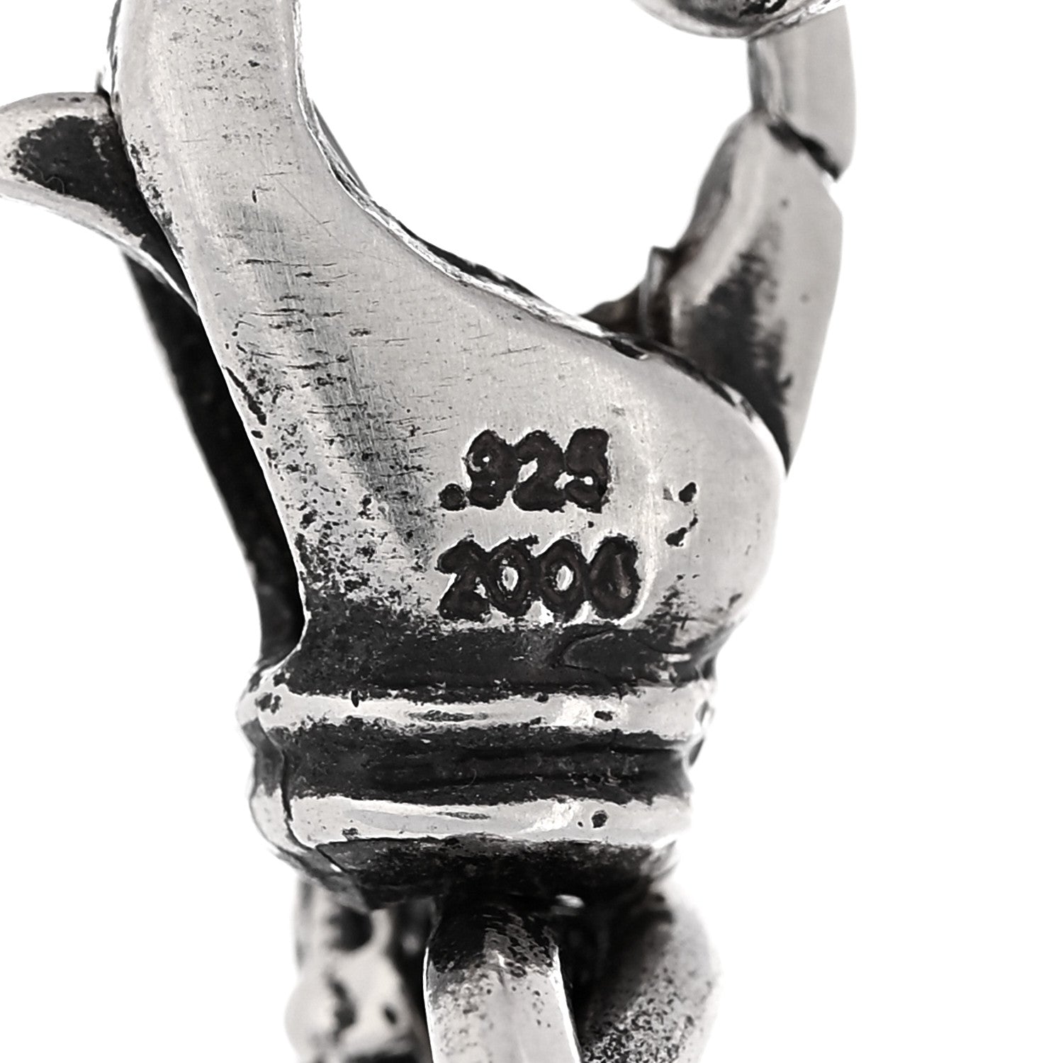 Chrome Hearts Sterling Silver Mini Extra Fancy Link Bracelet 4 of 4