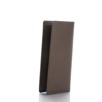 Louis Vuitton Taiga Brazza Wallet Grizzli 3 of 7