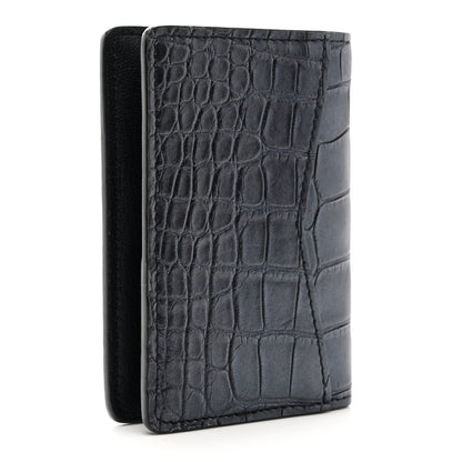 Louis Vuitton Alligator Pocket Organizer Black 3 of 8