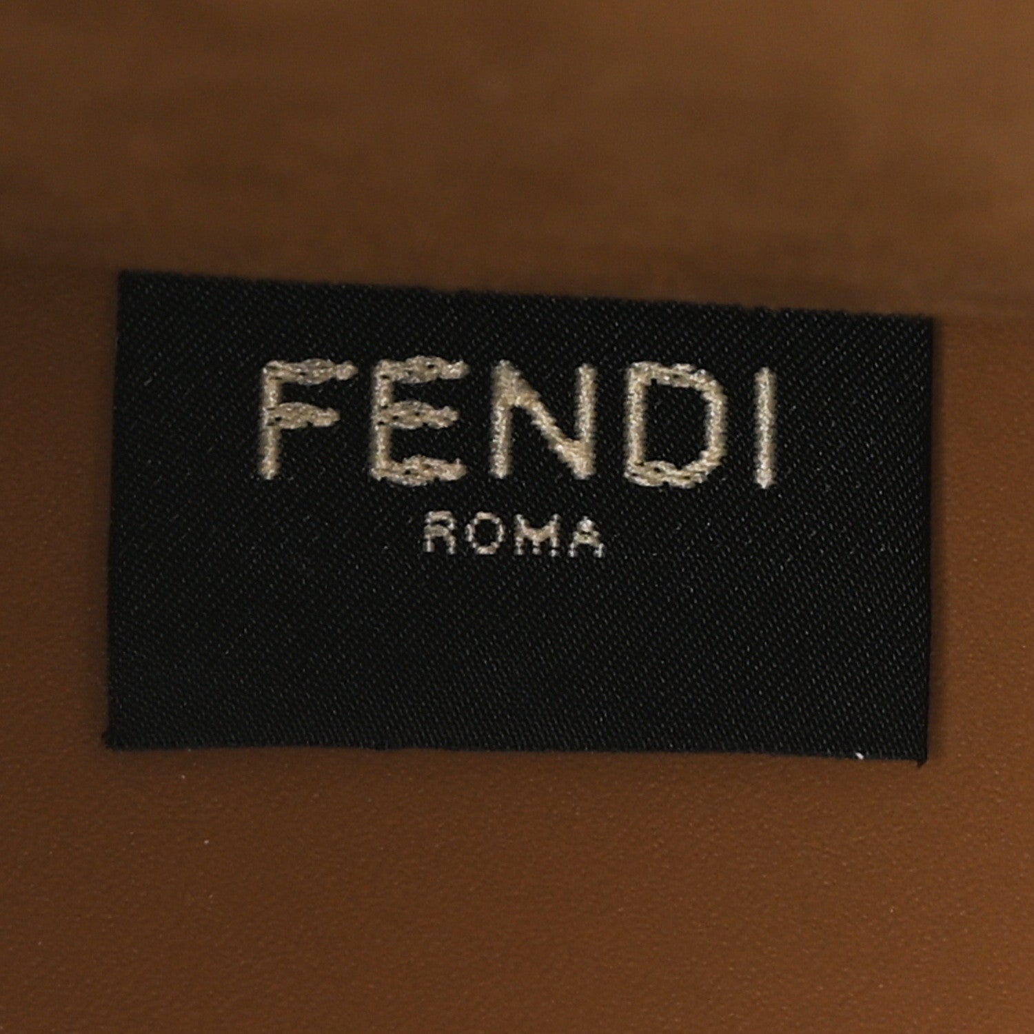 Fendi Glazed Fabric Plexiglass FF Logo Bikini Girls Medium Fendi