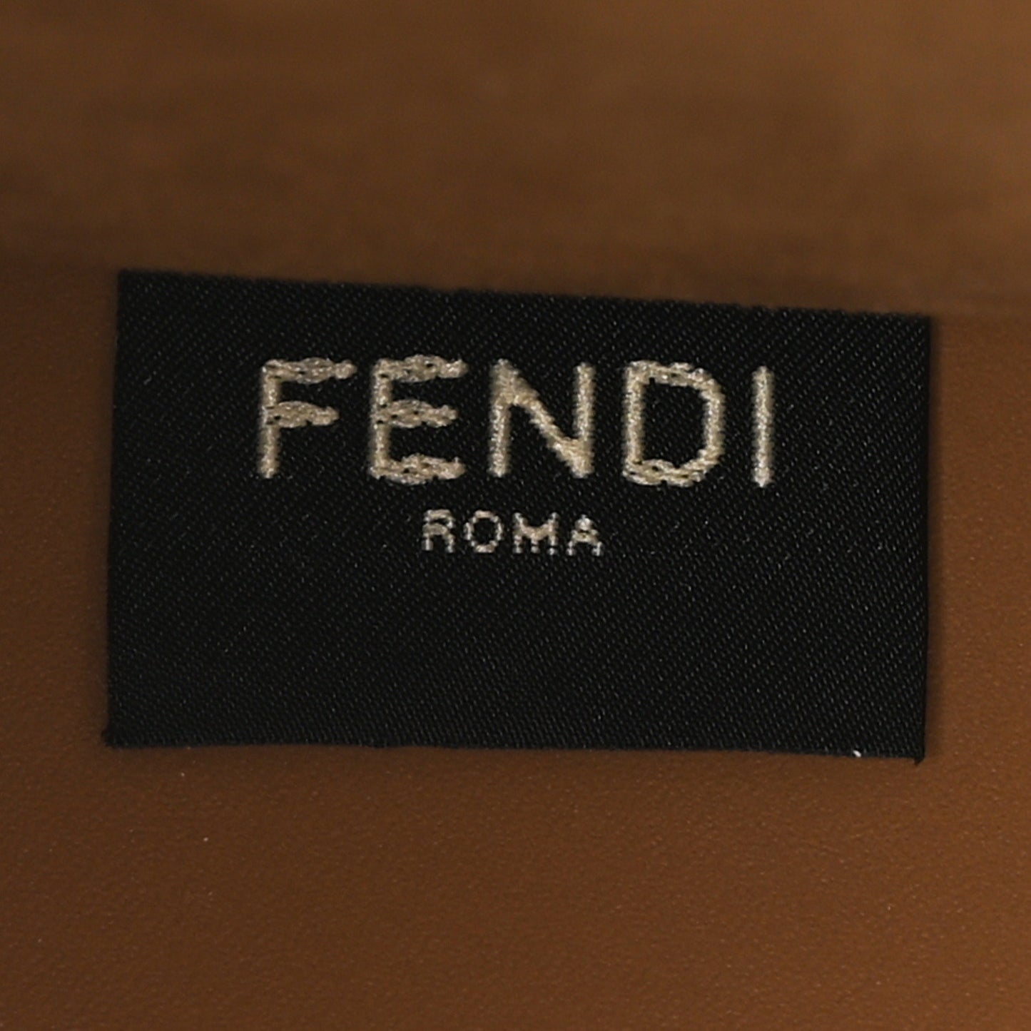 Glazed Fabric Plexiglass FF Logo Bikini Girls Medium Fendi Sunshine Shopper Tote Bianco Perla Multicolor Miele Scuro