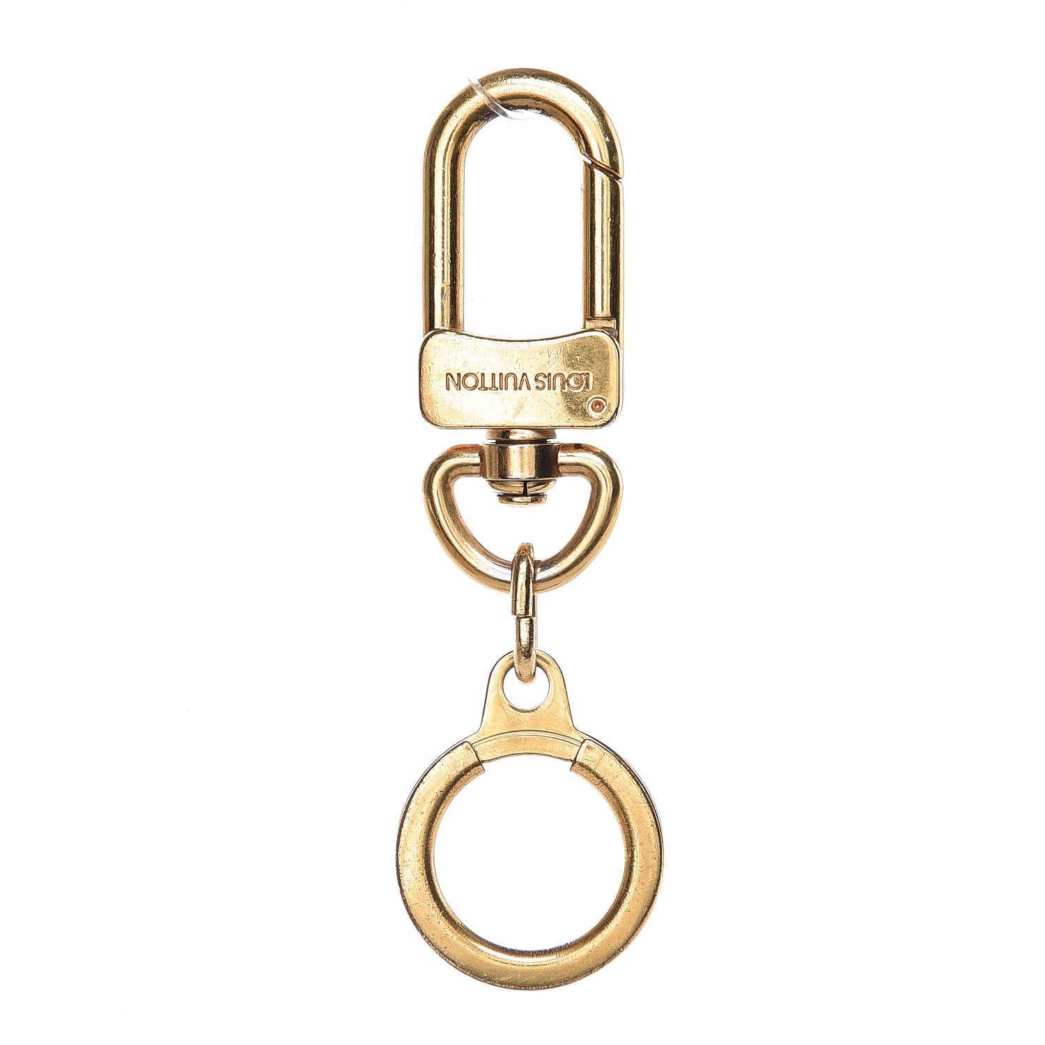 Louis Vuitton Pochette Extender Key Ring Gold 1 of 5