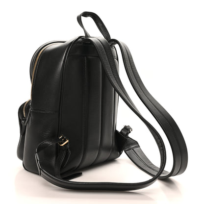 Burberry Lambskin Quilted TB Backpack Black 3 of 9