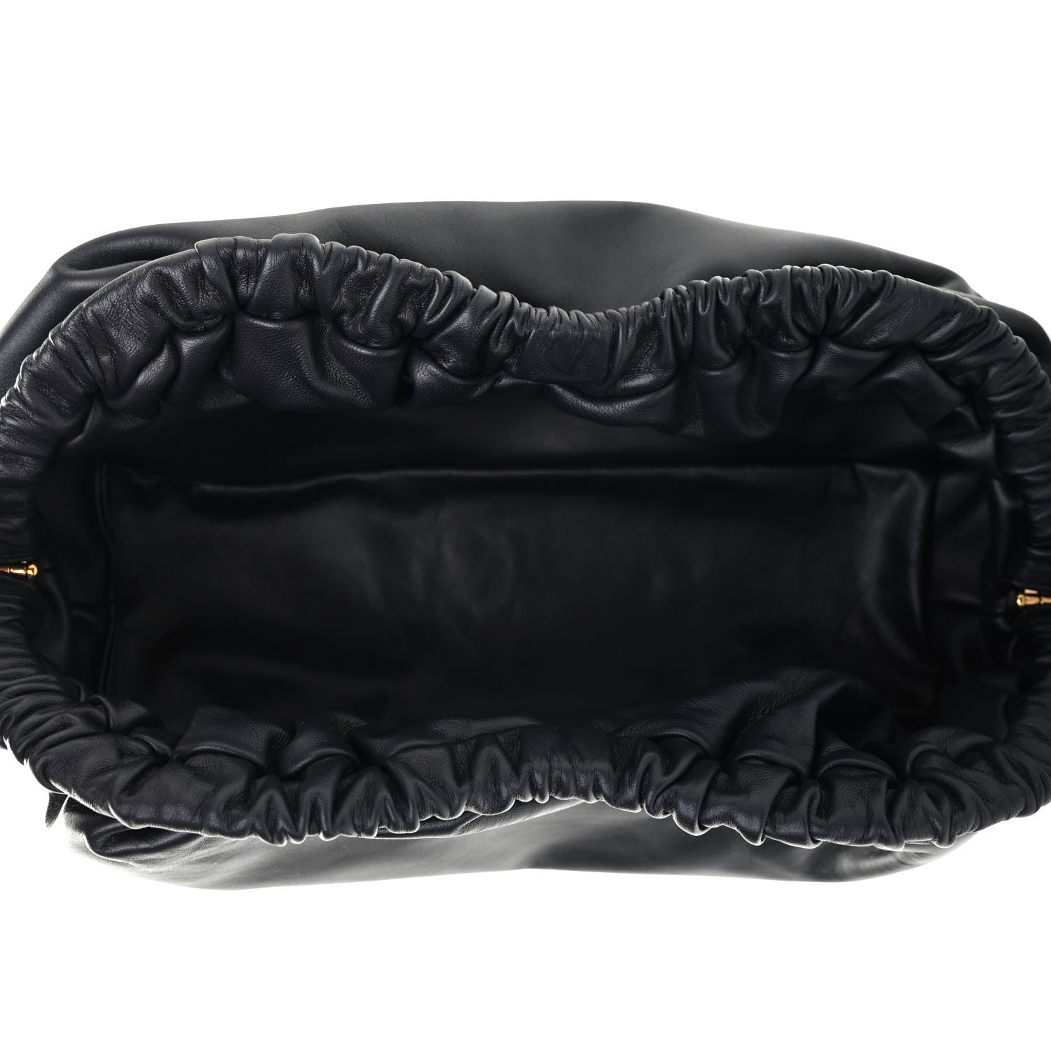 Mansur Gavriel Lambskin Cloud Clutch Blue 4 of 4