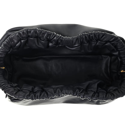 Mansur Gavriel Lambskin Cloud Clutch Blue 4 of 4