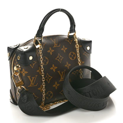 Louis Vuitton Monogram Petite Malle Souple Black 3 of 9
