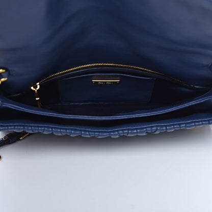 Miu Miu Nappa Matelasse Flap Clutch Bleuette 5 of 10