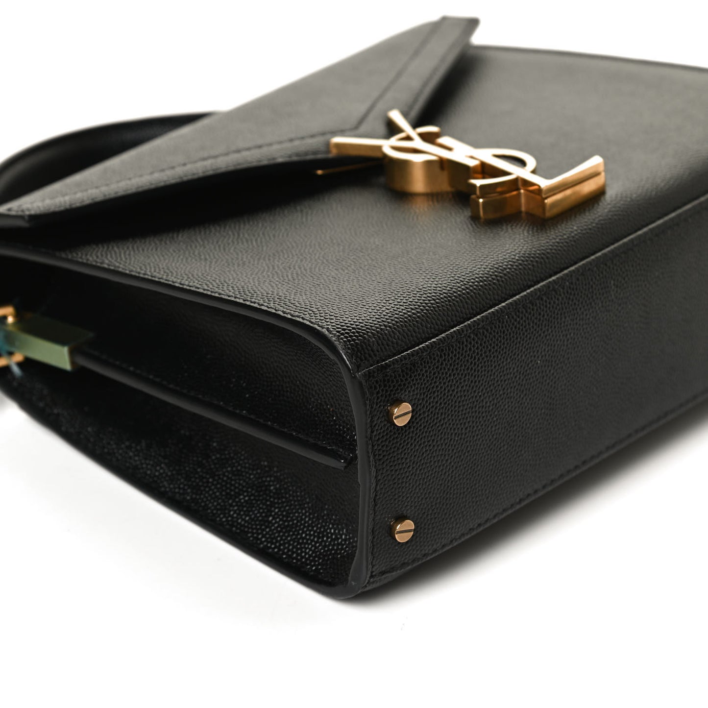 Grain de Poudre Mini Classic Monogram Cassandra Top Handle Black Rouge Legion