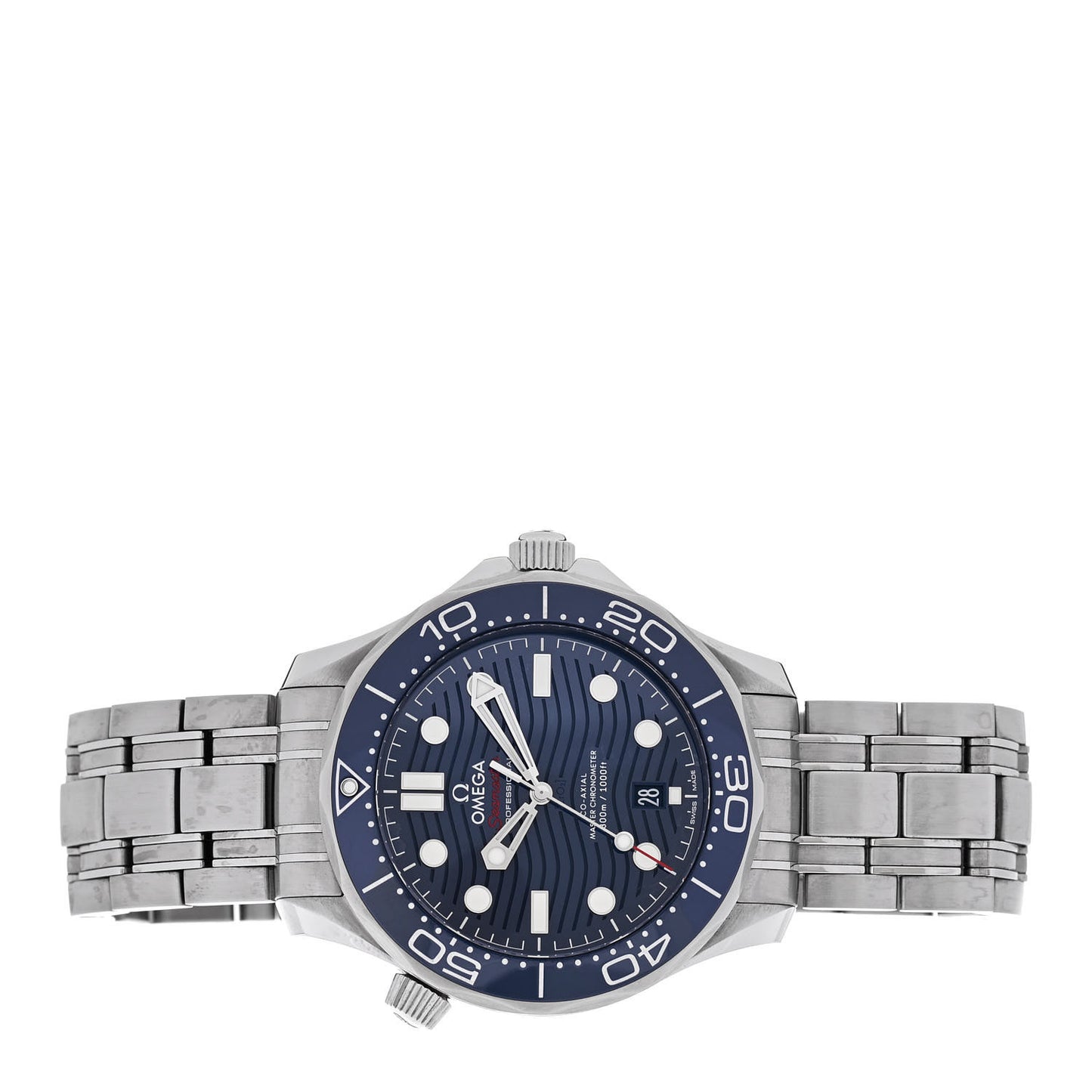 Stainless Steel 42mm Seamaster Diver 300M Automatic Watch Blue 210.30.42.20.03.001 Blue
