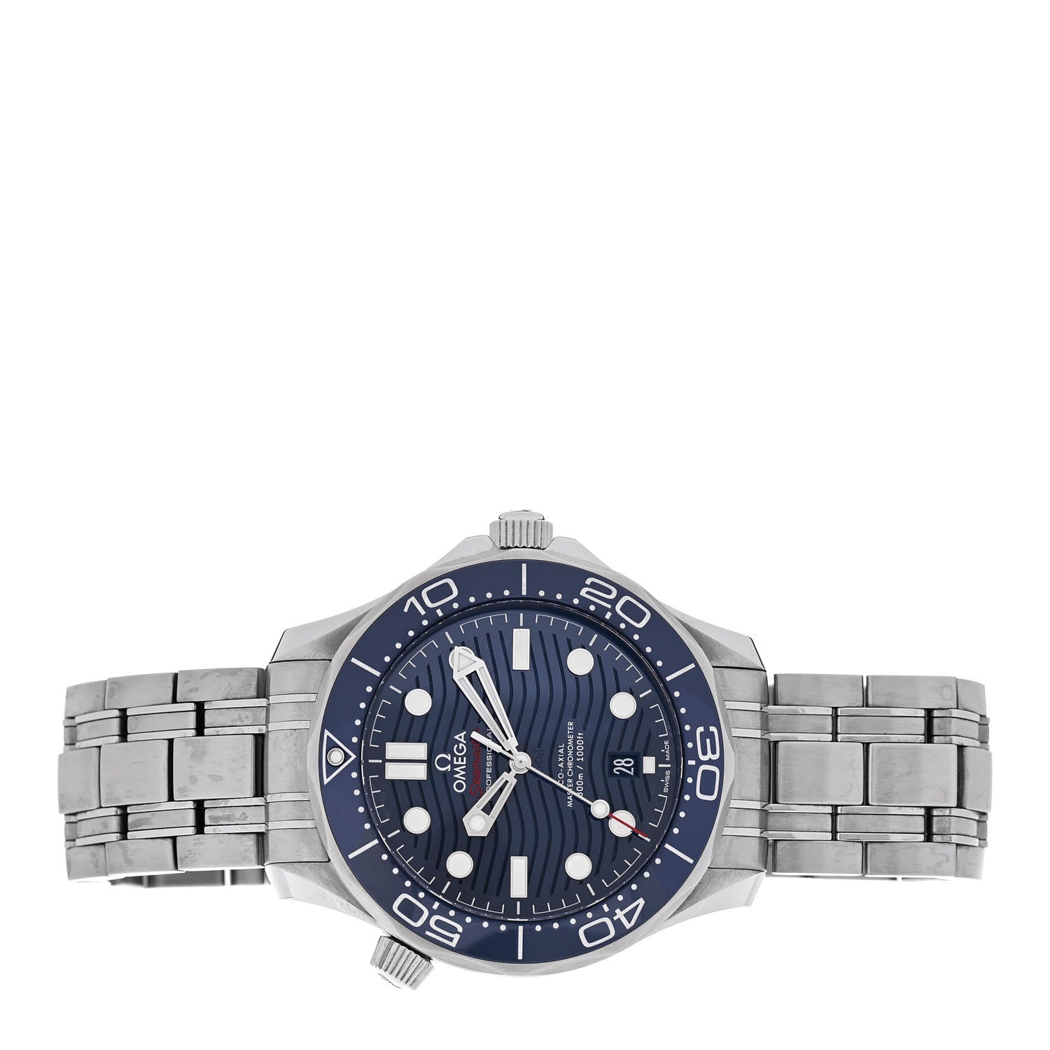 Omega Stainless Steel 42mm Seamaster Diver 300M Automatic Watch Blue 210.30.42.20.03.001 Blue 2 of 6