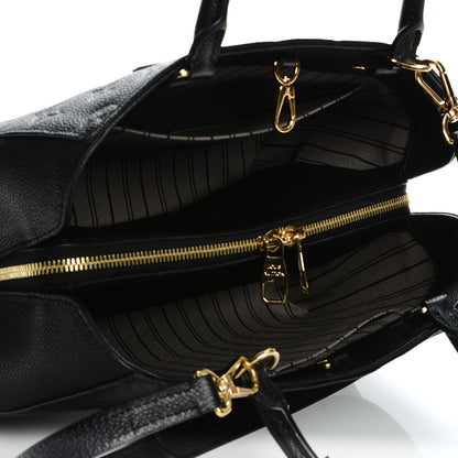 Louis Vuitton Empreinte Montaigne MM Black 6 of 10