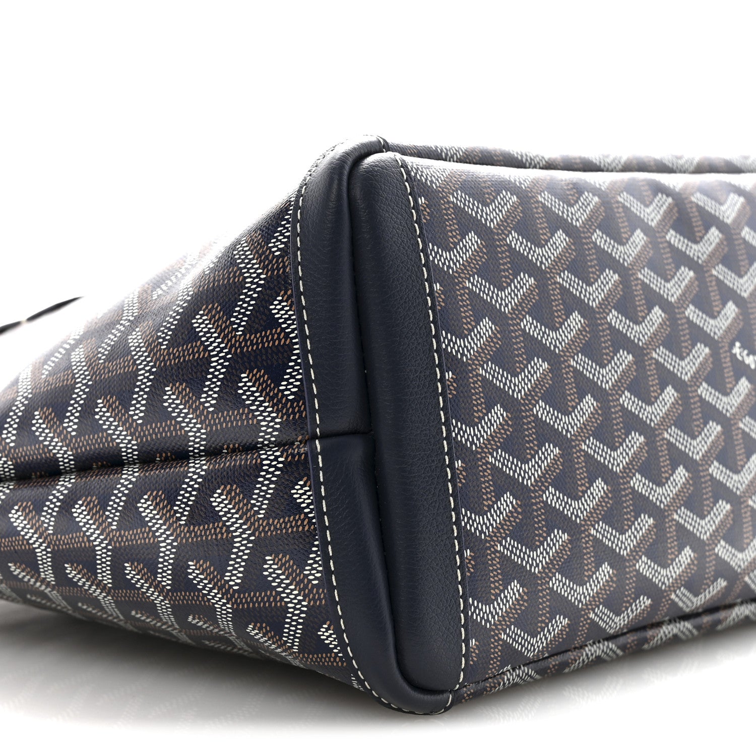 Goyard Goyardine Artois PM Navy 9 of 10