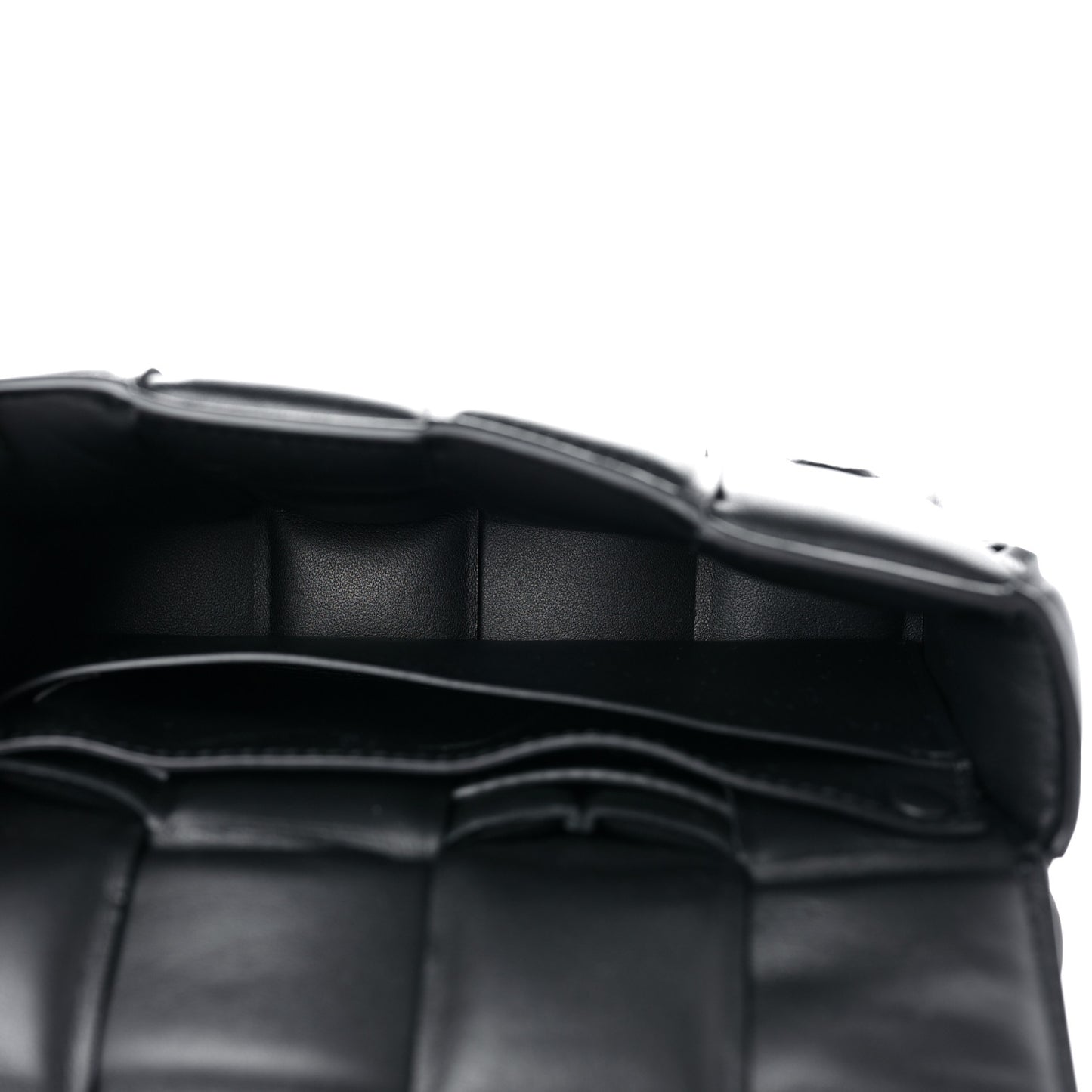 Nappa Maxi Intrecciato Padded The Belt Cassette Bag Black