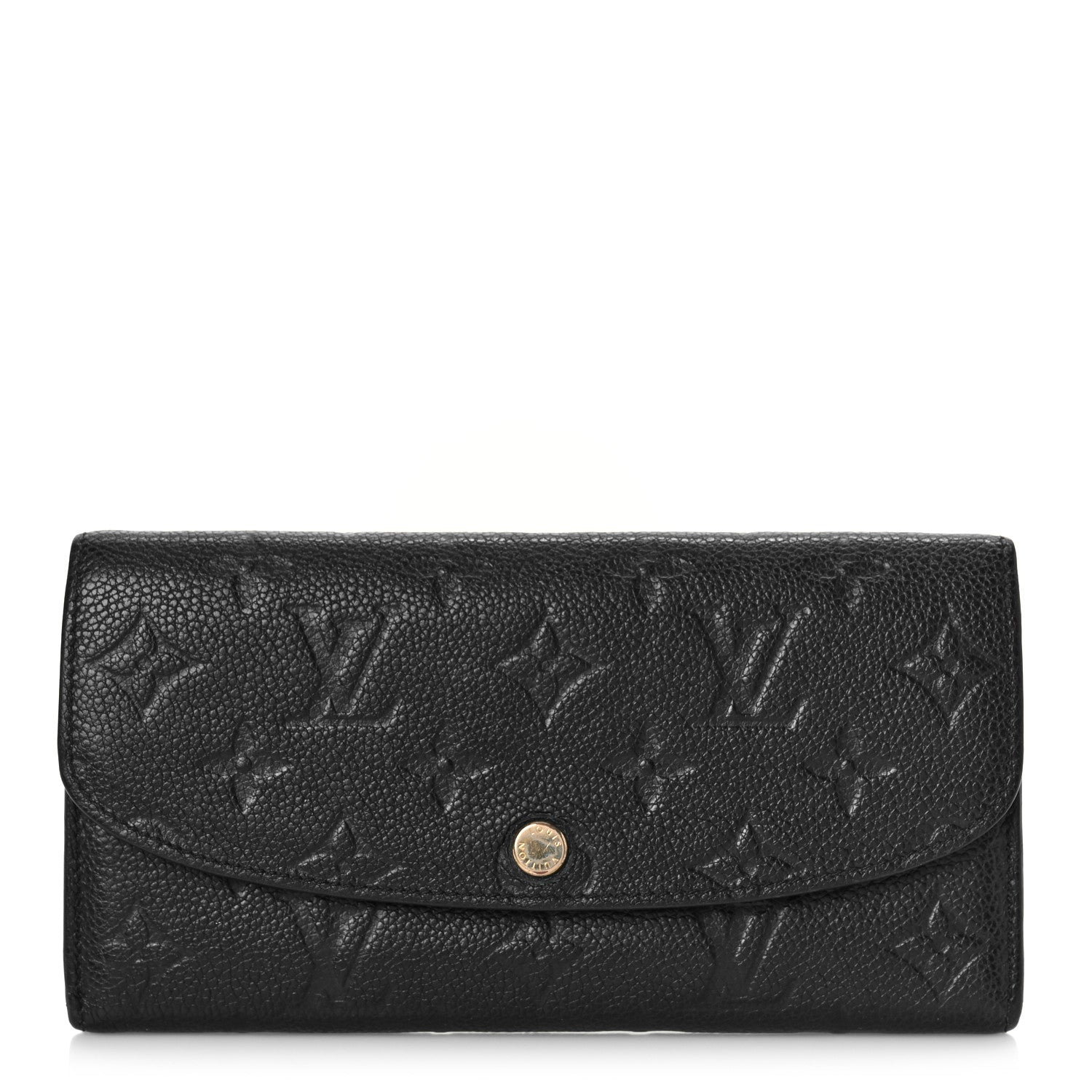 Louis Vuitton Empreinte Emilie Wallet Black Dune 1 of 9
