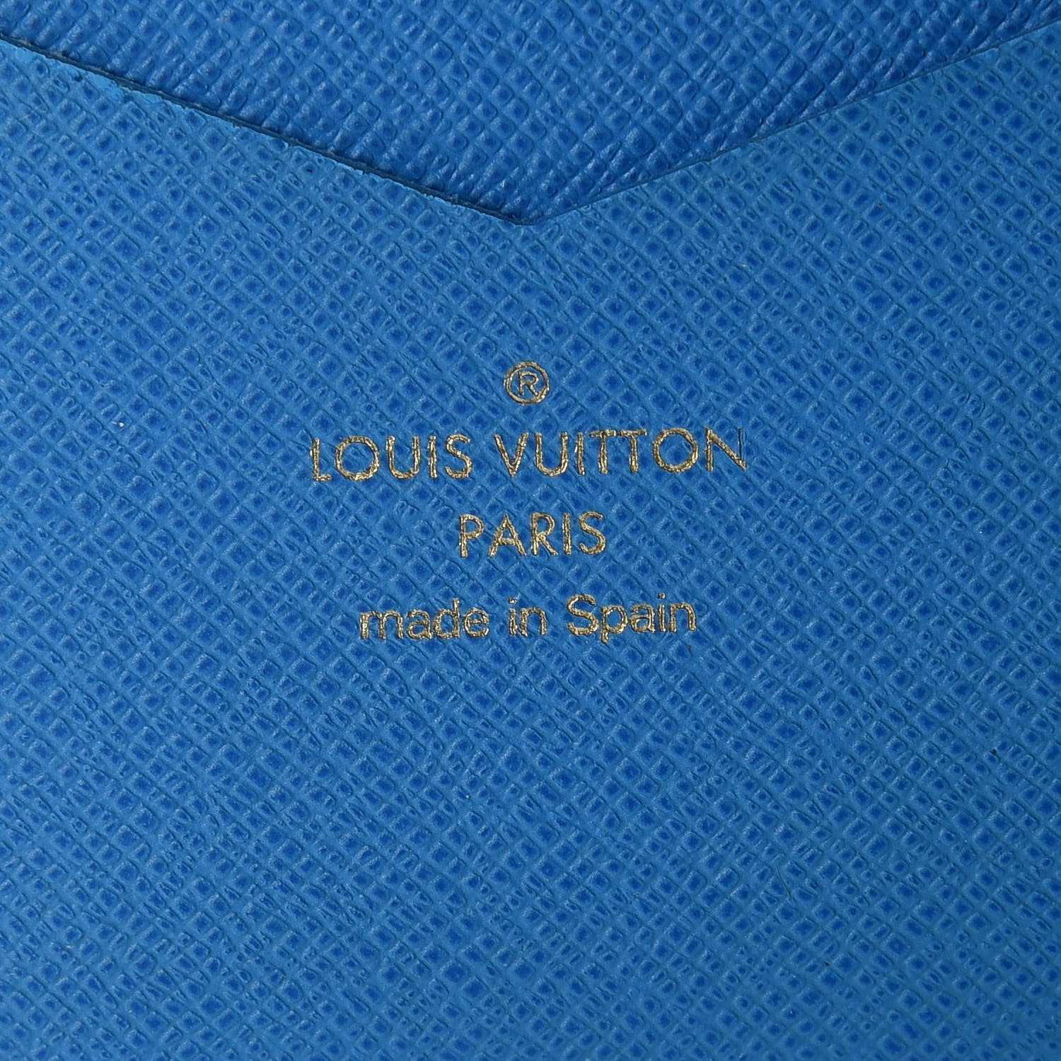 Louis Vuitton Monogram iPhone 6 Plus Folio Case Blue 6 of 11