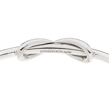 Tiffany Sterling Silver Infinity Cuff Bracelet 3 of 3