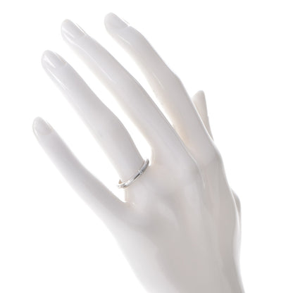 Tiffany 18K White Gold Diamond Narrow Streamerica Ring 50 5.25 2 of 7