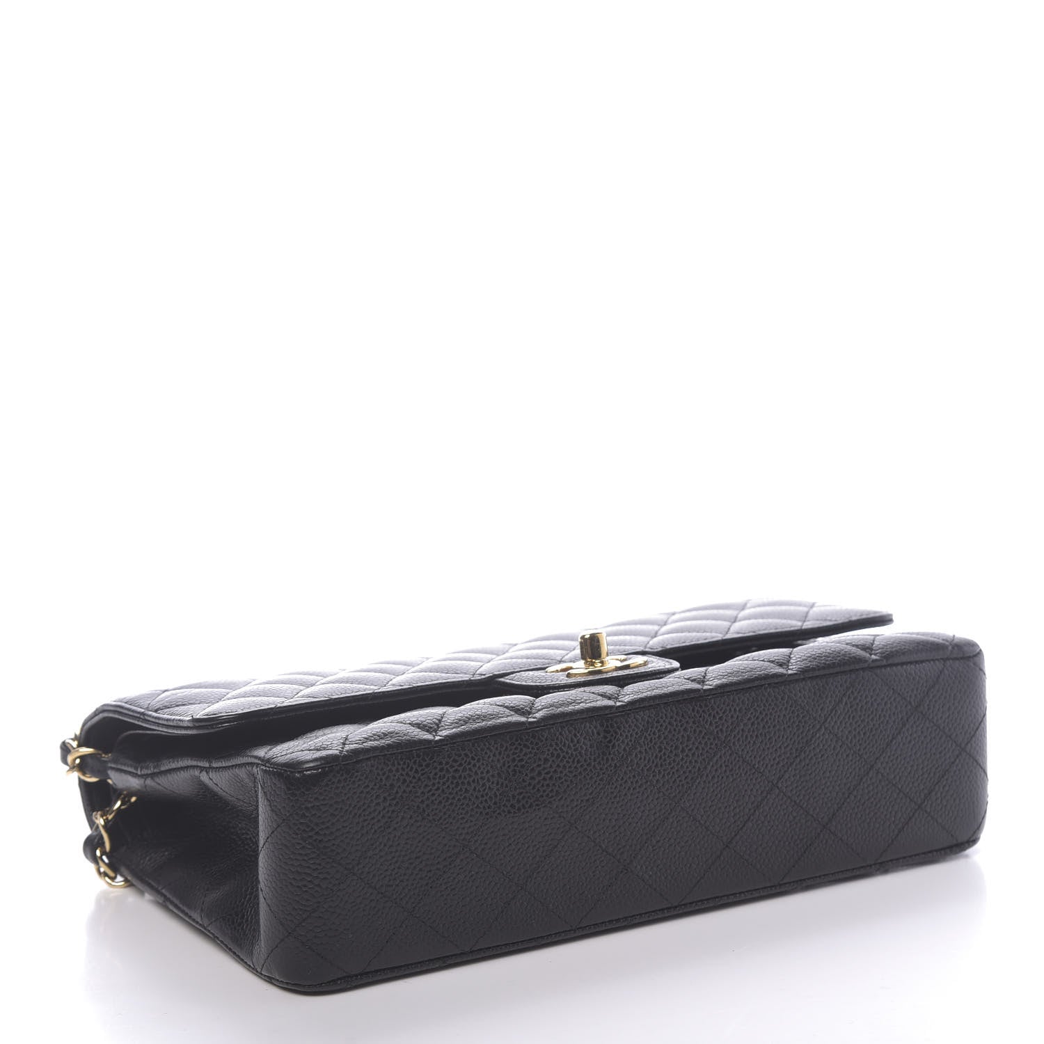Chanel Caviar Quilted Medium Double Flap Black 4 of 10