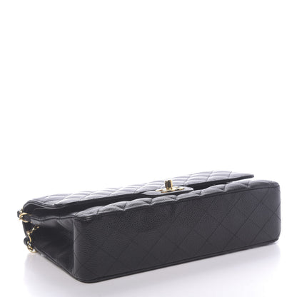 Chanel Caviar Quilted Medium Double Flap Black 4 of 10