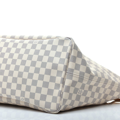 Louis Vuitton Damier Azur Neo Neverfull GM Rose Ballerine 8 of 9