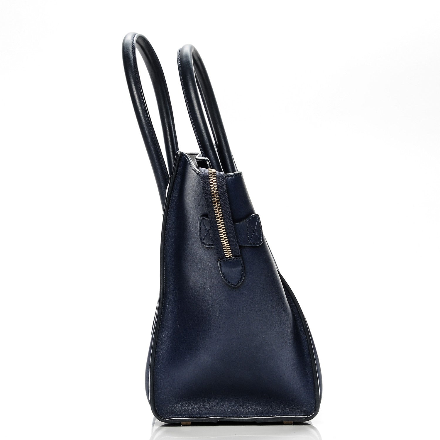 Celine Smooth Calfskin Mini Luggage Ink 7 of 17