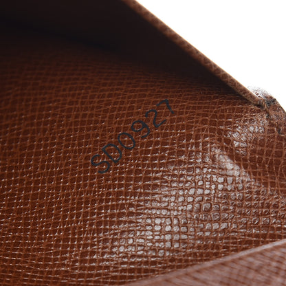 Louis Vuitton Monogram Simple Checkbook Holder Wallet 7 of 8