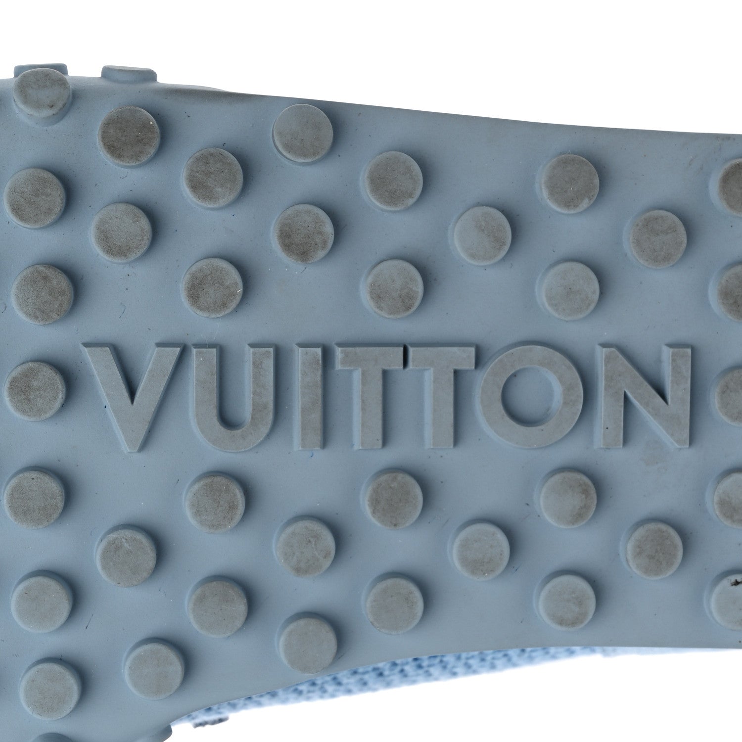 Louis Vuitton Perforated Calfskin Monogram Mens LV Racer Mocassin Loafers 6.5 Blue 6 of 13