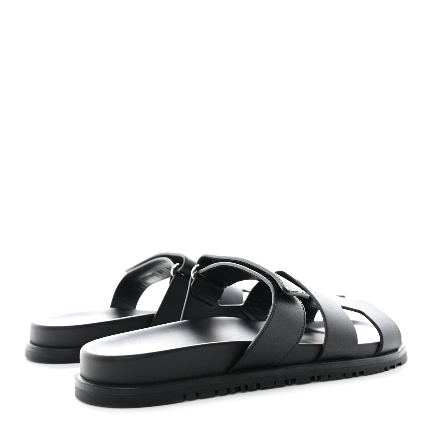 Calfskin Womens Chypre Sandals 41 Black