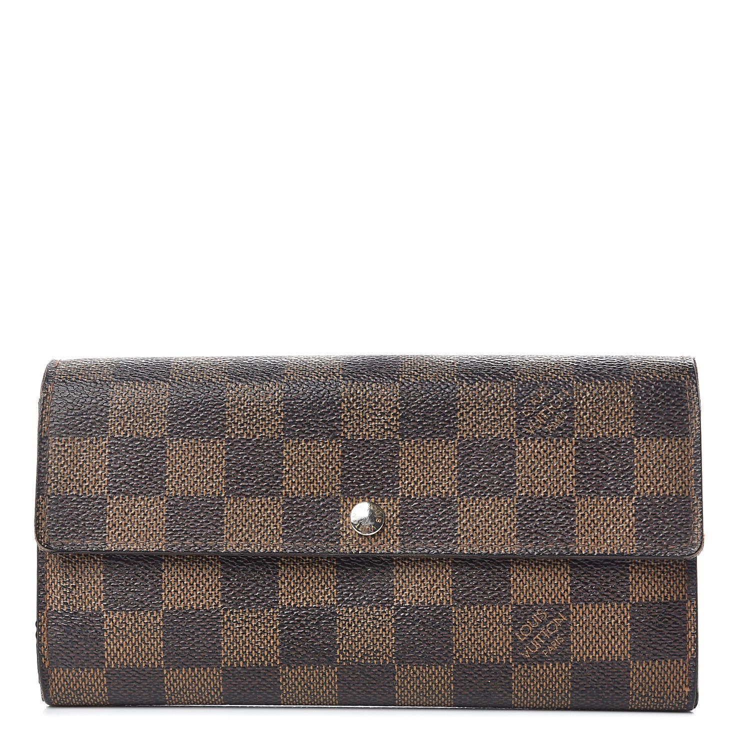 Louis Vuitton Damier Ebene Sarah Wallet 1 of 15