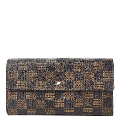 Louis Vuitton Damier Ebene Sarah Wallet 1 of 15
