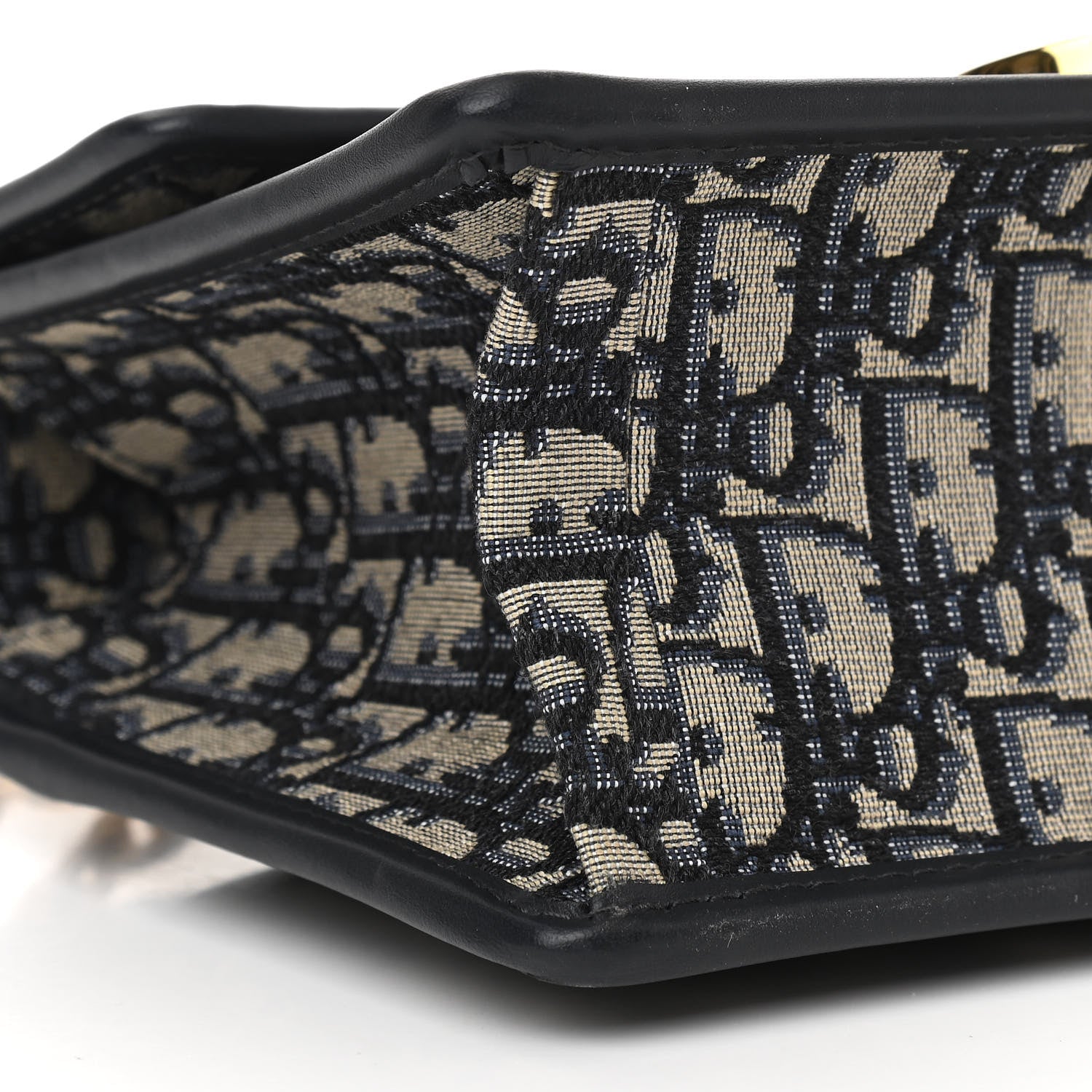 Christian Dior Oblique 30 Montaigne Chain Flap Bag Blue 9 of 10
