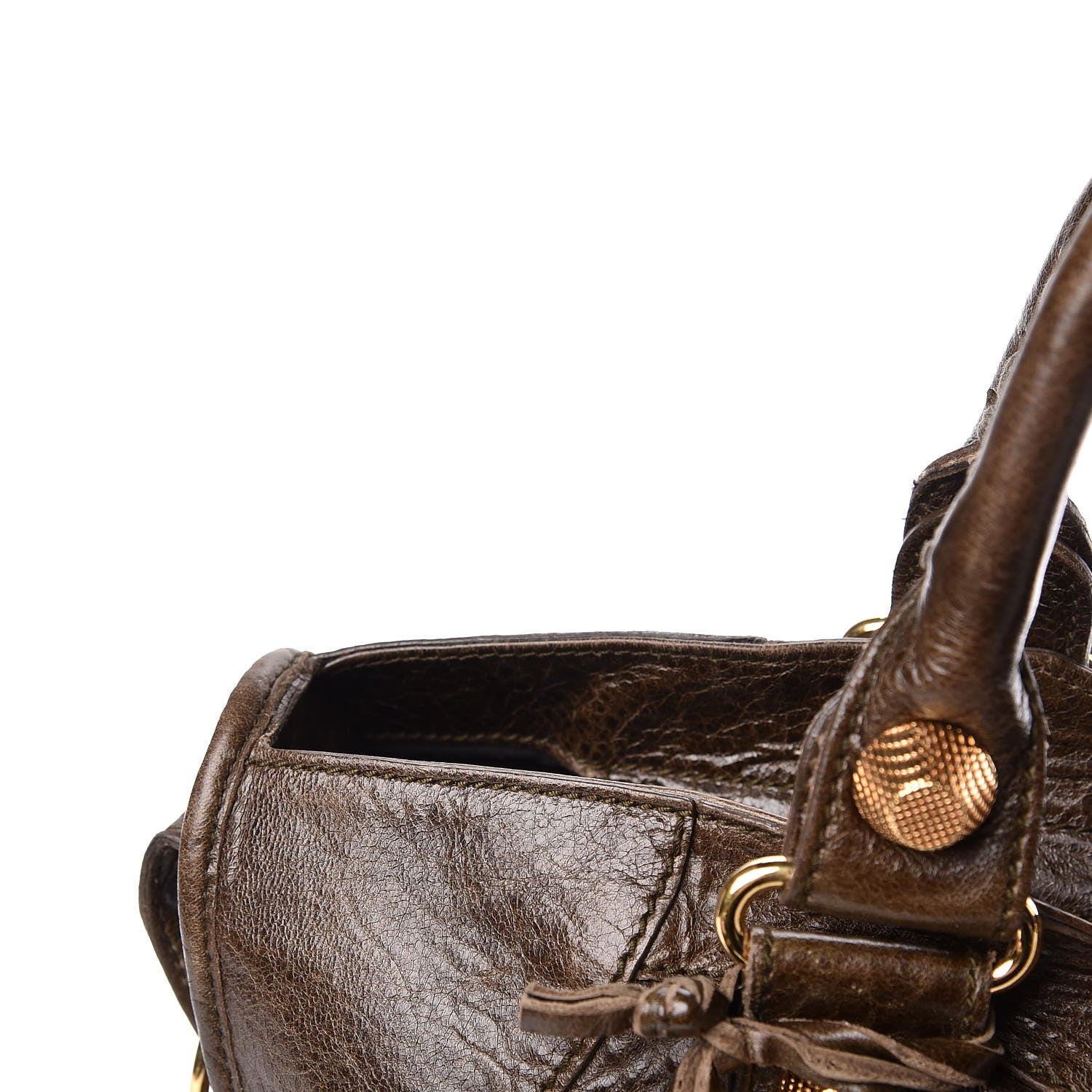 Balenciaga Chevre Giant 21 Gold Hardware Part Time Truffle 13 of 20