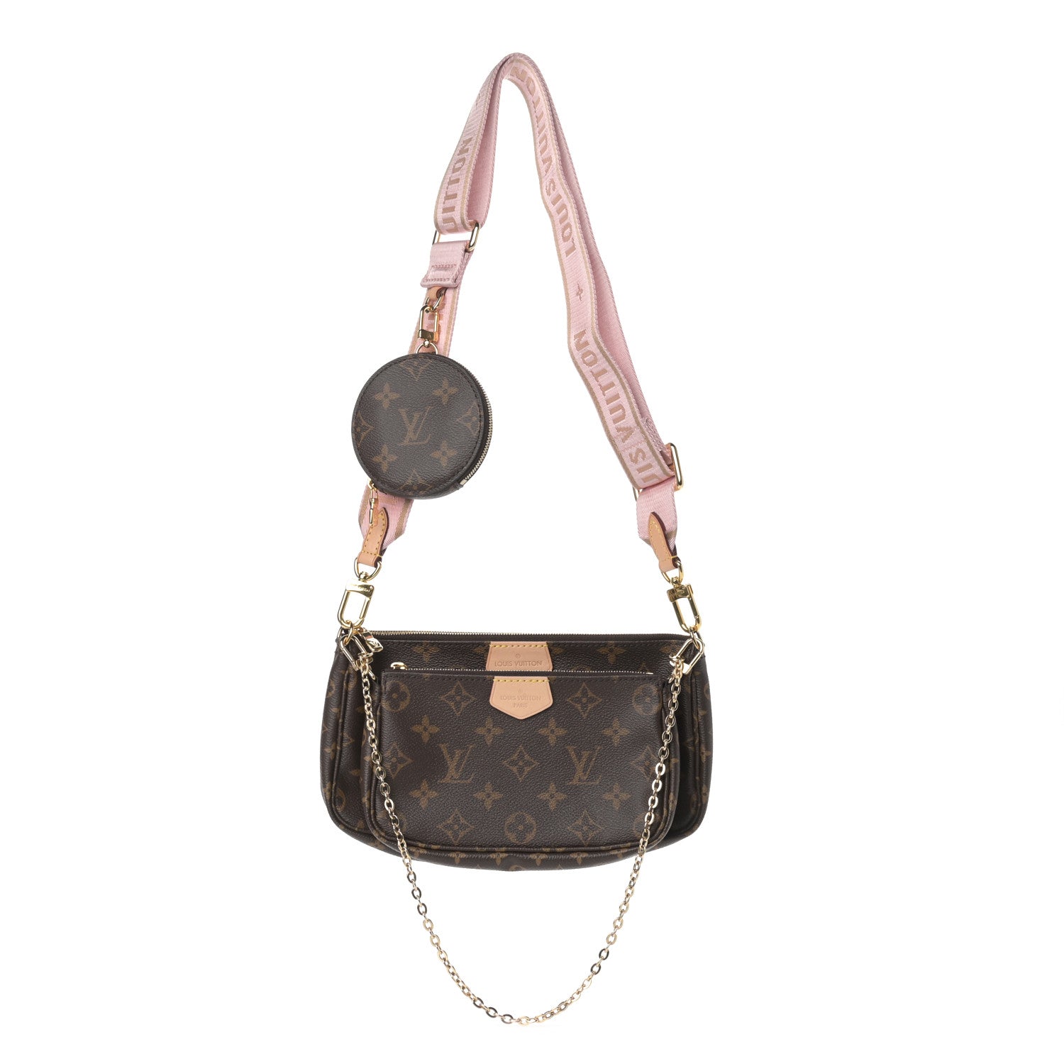 Louis Vuitton Monogram Multi Pochette Accessories Rose Clair 1 of 11