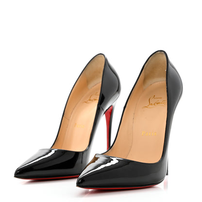 Christian Louboutin Patent So Kate 120 Pumps 36.5 Black 3 of 8