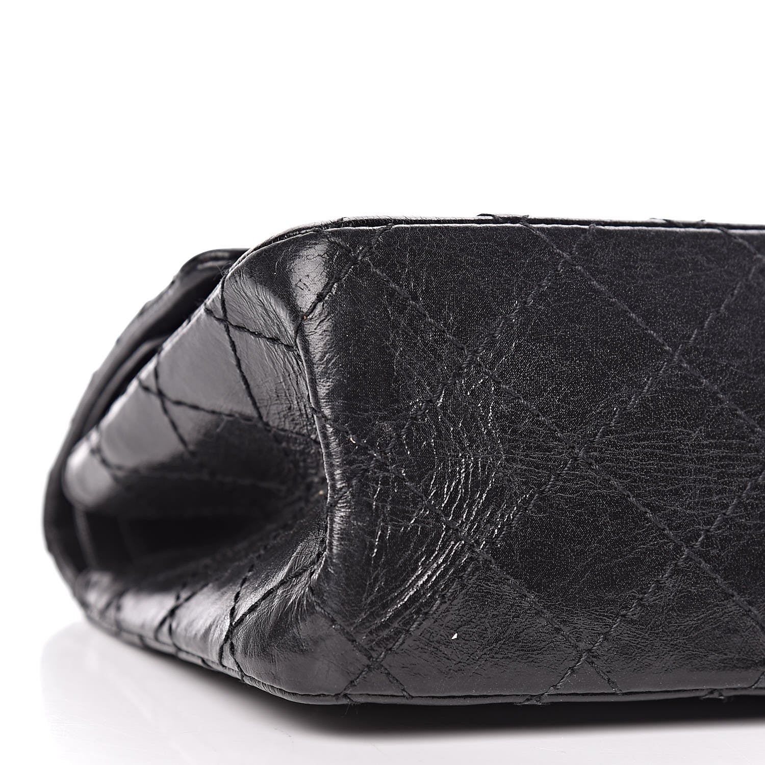 Chanel Aged Calfskin Quilted 2.55 Reissue 225 Flap So Black 8 of 11