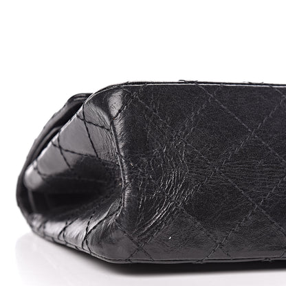 Chanel Aged Calfskin Quilted 2.55 Reissue 225 Flap So Black 8 of 11