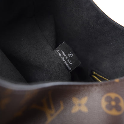 Louis Vuitton Monogram Flower Hobo Black 8 of 9