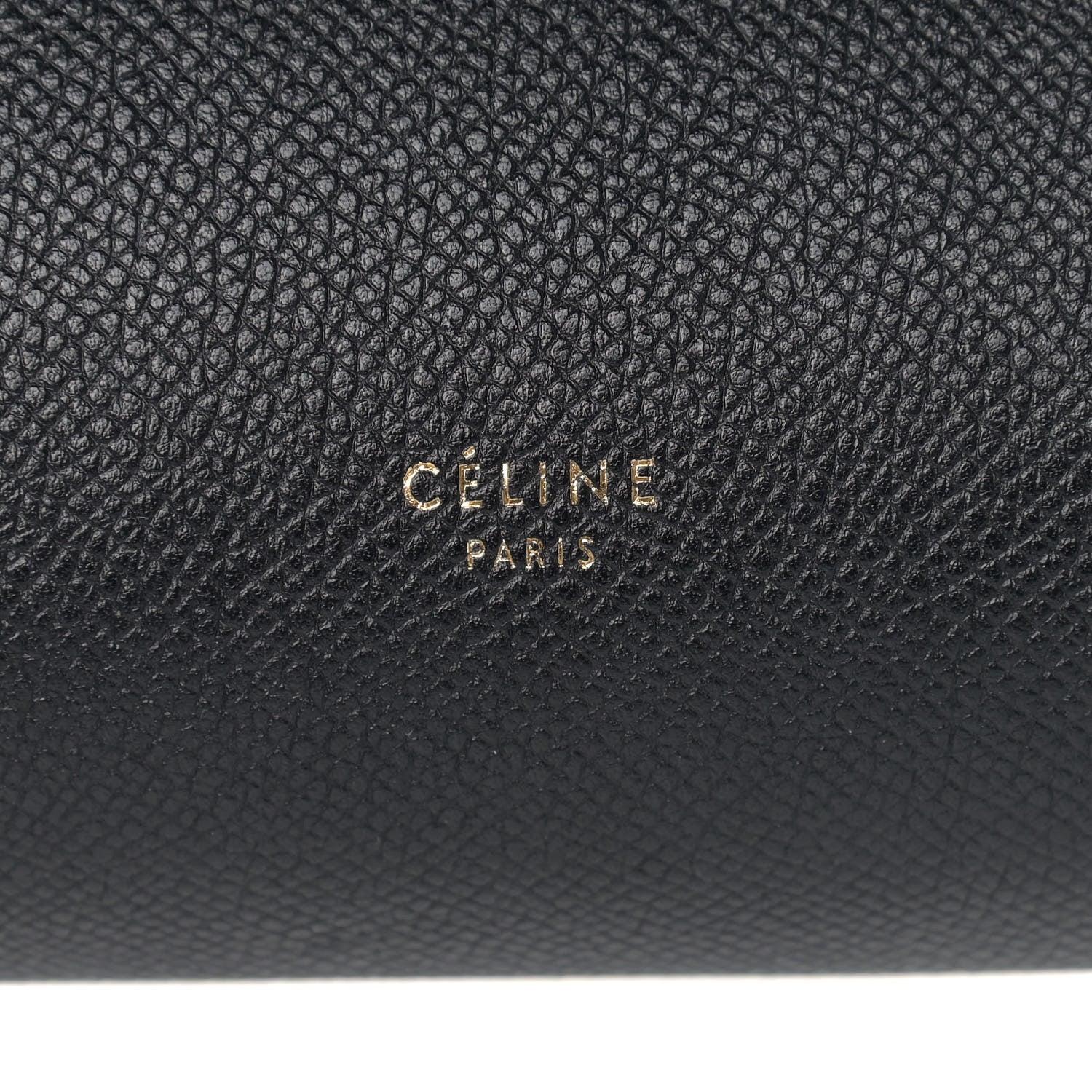 Celine Grained Calfskin Mini Belt Bag Black 6 of 13