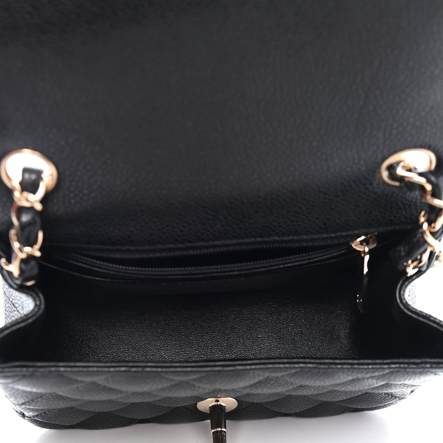 Chanel Caviar Quilted Mini Square Flap Black 4 of 8