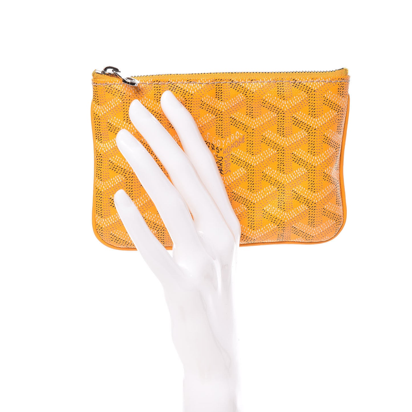 Goyardine Mini Senat Pochette Yellow