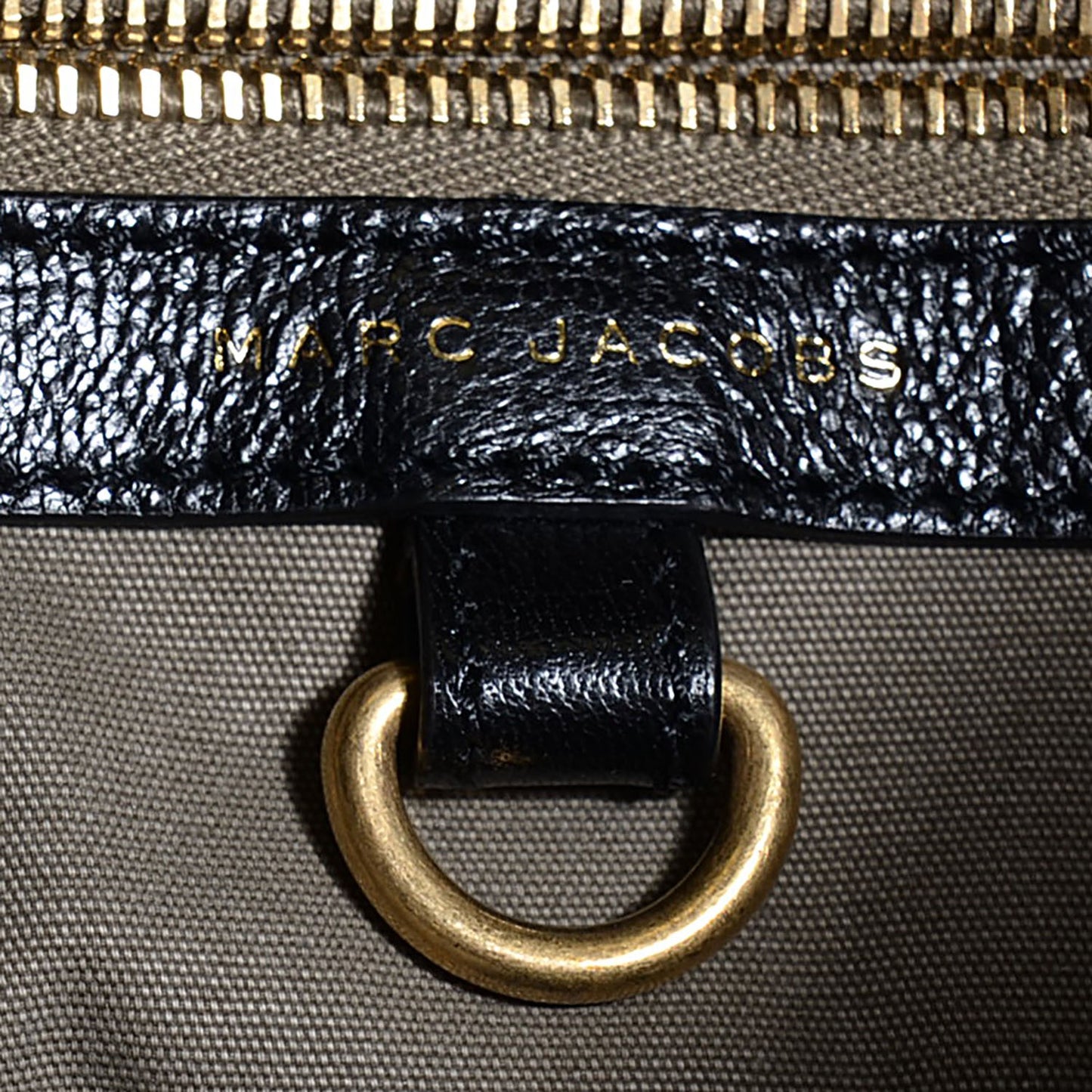 Lacquered Goatskin Quilted Karlie Satchel Black