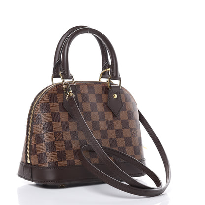 Louis Vuitton Damier Ebene Alma BB 3 of 10
