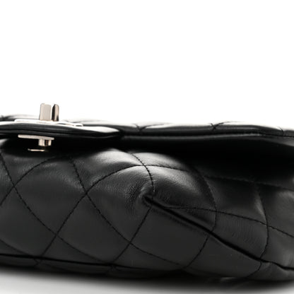 Chanel Calfskin Quilted CC Uniform Flap Belt Bag Black 11 of 12