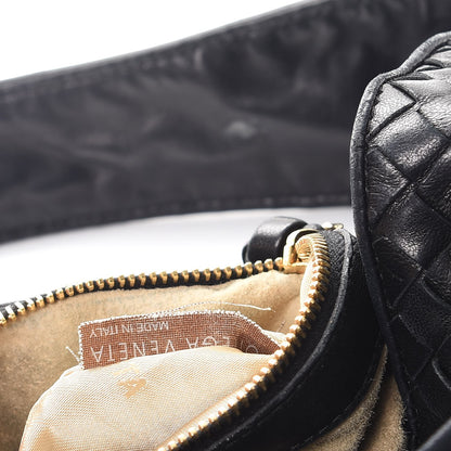 Bottega Veneta Nappa Intrecciato Drawstring Hobo Bag Nero Black 8 of 19