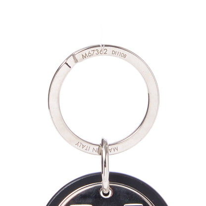Louis Vuitton LV Circle Bag Charm Key Holder Silver 2 of 3