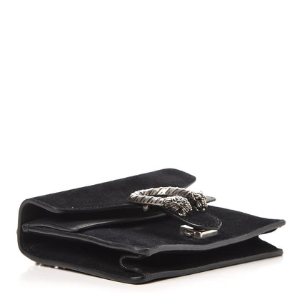 Gucci Suede Mini Dionysus Shoulder Bag Black 5 of 8