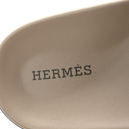 Hermes Suede Goatskin Womens Empire Sandals 35 Beige Sable 8 of 10