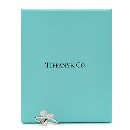 Tiffany Platinum Diamond Paper Flowers Ring 52 6 6 of 6