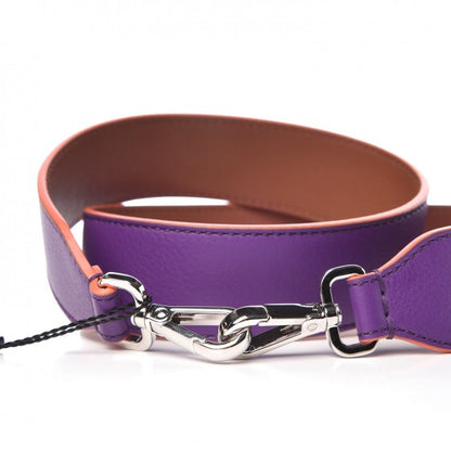 Fendi Vitello Dolce Bi-Color Strap You Purple Walnut 4 of 4